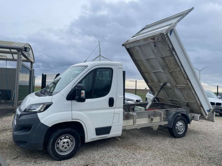 Utilitaire léger Peugeot Boxer Benne arrière 2,2 L HDI- Benne 14.500 euros HORS TVA! Blanc - 4