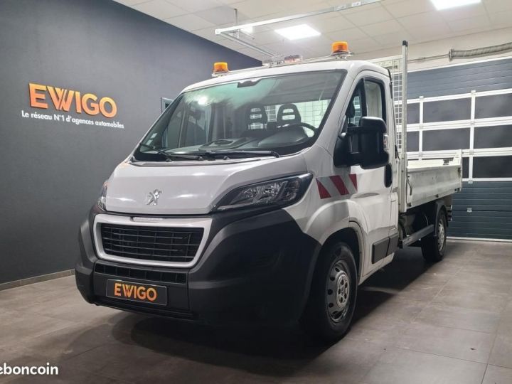 Utilitaire léger Peugeot Boxer Benne arrière VU BENNE L2 3500 2.2 HDI 140ch PRO SR 20990 TTC Blanc - 6