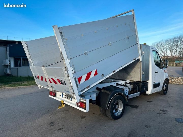 Utilitaire léger Renault Master Benne arrière 23490 ht benne coffre rehausses alu 2018  - 3