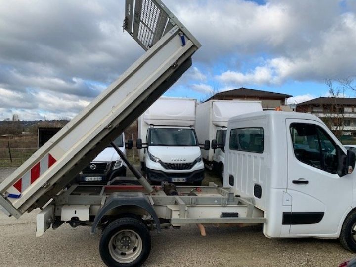 Utilitaire léger Renault Master Benne arrière BENNE GRAND CONFORT TVA RECUP 22500EUR H.T BLANC - 4