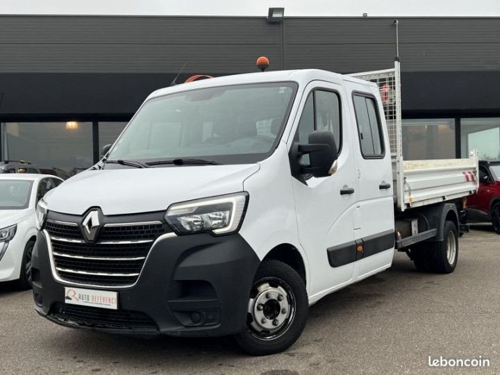 Utilitaire léger Renault Master Benne arrière III BENNE R3500RJ L3 2.3 DCI 130 CH DOUBLE CABINE CONFORT Blanc - 2