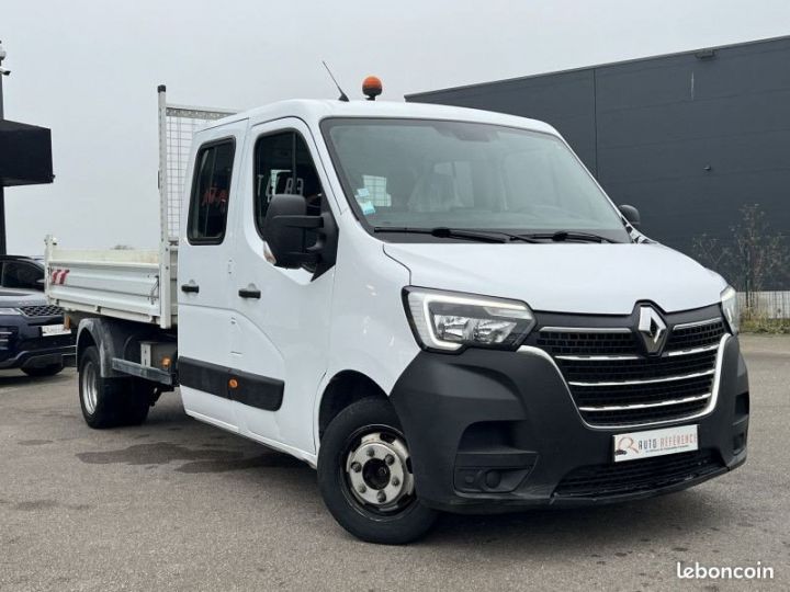 Utilitaire léger Renault Master Benne arrière III BENNE R3500RJ L3 2.3 DCI 130 CH DOUBLE CABINE CONFORT Blanc - 3