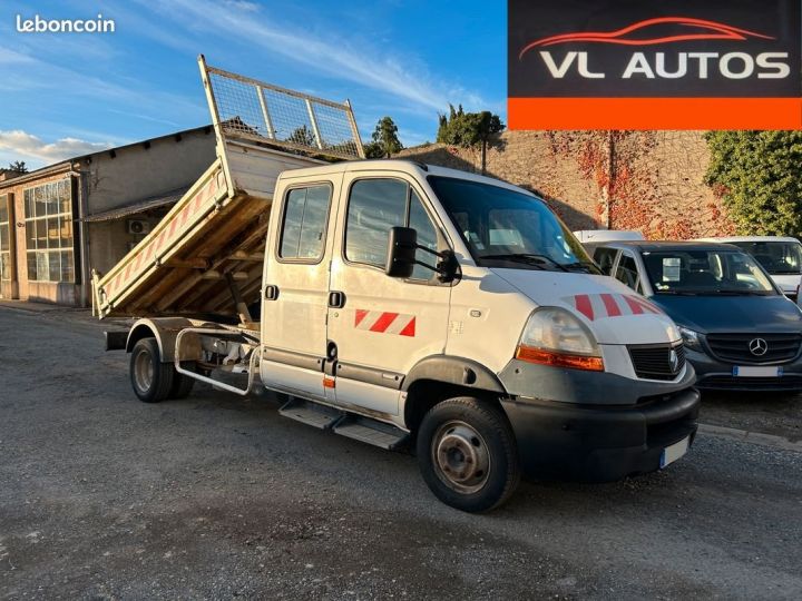 Utilitaire léger Renault Master Benne arrière Pro Benne Double Cabine 7 places 3.0 DCI 115 cv Blanc - 1