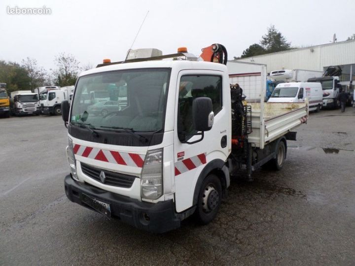 Utilitaire léger Renault Maxity Benne arrière 33990 ht Renault 120cv benne grue palfinger  - 1