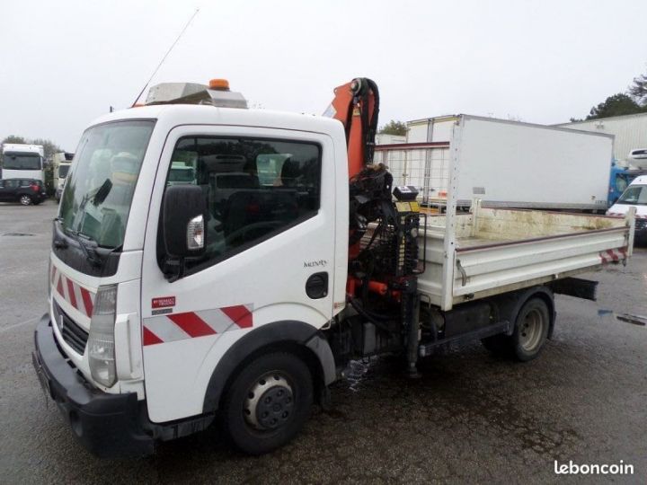 Utilitaire léger Renault Maxity Benne arrière 33990 ht Renault 120cv benne grue palfinger  - 5