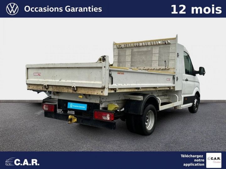 Utilitaire léger Volkswagen Crafter Benne arrière CHASSIS BENNE CSC BENNE COFFRE PROPULSION (RJ) 35 L3 2.0 TDI 177CH BUSINESS LINE Blanc - 5