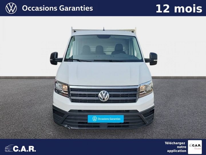 Utilitaire léger Volkswagen Crafter Benne arrière CHASSIS BENNE CSC BENNE PROPULSION (RJ) 35 L3 2.0 TDI 177CH BUSINESS Blanc - 2