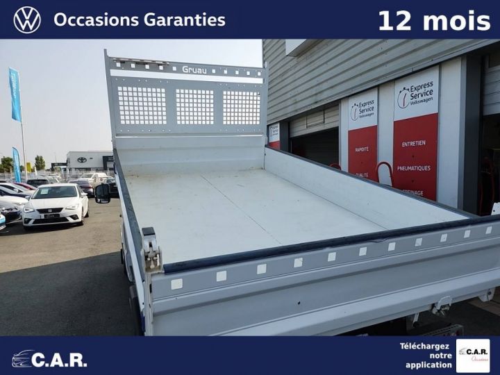 Utilitaire léger Volkswagen Crafter Benne arrière CHASSIS BENNE CSC BENNE PROPULSION (RJ) 35 L3 2.0 TDI 177CH BUSINESS Blanc - 10