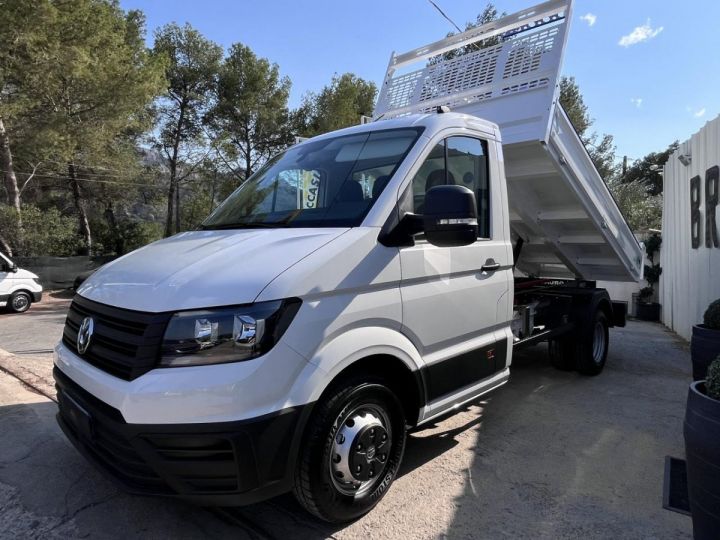 Utilitaire léger Volkswagen Crafter Benne arrière CHASSIS BENNE SIMPLE GRUAU PROP (RJ) 50 L3 2.0 TDI 163 BUSINESS Blanc - 3