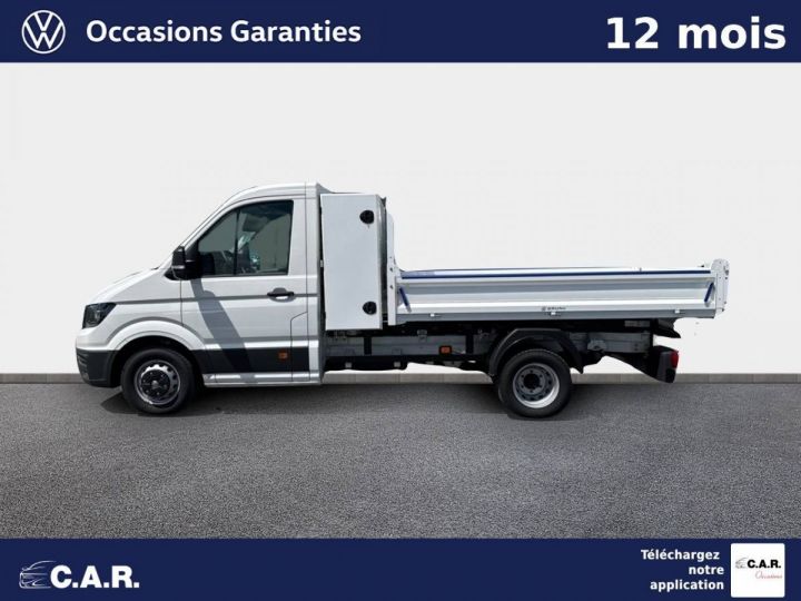 Utilitaire léger Volkswagen Crafter Chassis cabine CHASSIS CABINE CSC PROPULSION (RJ) 50 L3 2.0 TDI 163 CH BUSINESS Blanc - 3