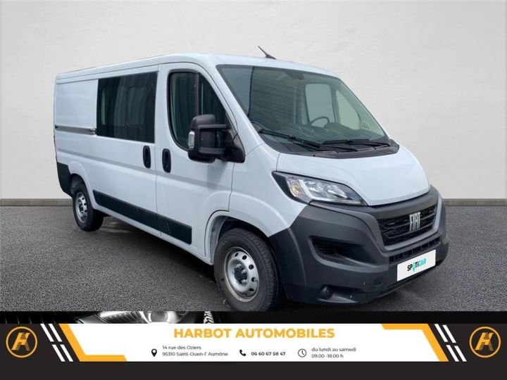 Utilitaire léger Fiat Ducato Fourgon tolé fourgon Tole 3.0 m h1 h3-power 140 ch bva business Blanc - 3