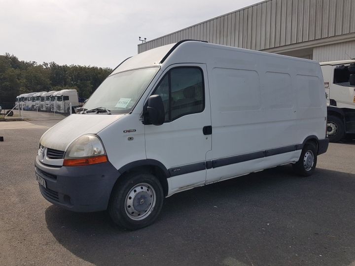 Utilitaire léger Renault Master Fourgon tolé 100dci.35 L3H2 - Pour pièces / ne démarre pas BLANC - 1