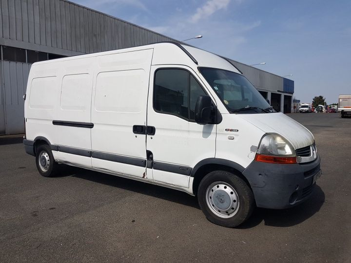 Utilitaire léger Renault Master Fourgon tolé 100dci.35 L3H2 - Pour pièces / ne démarre pas BLANC - 3