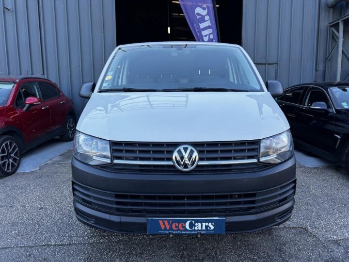 Utilitaire léger Volkswagen Transporter Fourgon tolé 2.0 16V TDI 140ch T6 Fourgon Tôlé L1H1 Aménagé BLANC - 2