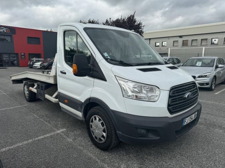 Utilitaire léger Ford Transit Plateau 350 L5 2.0 130 Plateau cabine 350 L5 Trend 155MKms BLANC - 1