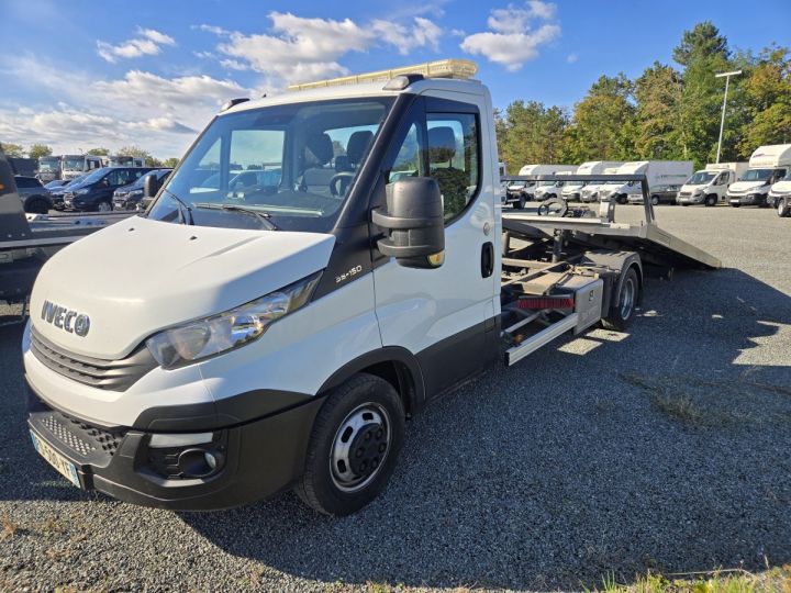 Utilitaire léger Iveco Daily Polybenne IVECO 35C15 DEPANNEUSE 3T5 BV6 MOTEUR 3.0L 150CV 3T5 BLANC - 1