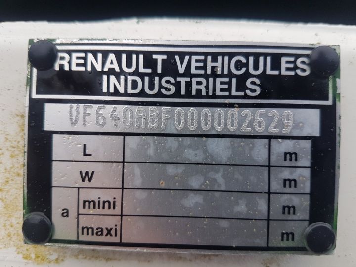 Utilitaires divers Renault Midliner CABINE gamme RENAULT MIDLINER M BLANC - 17