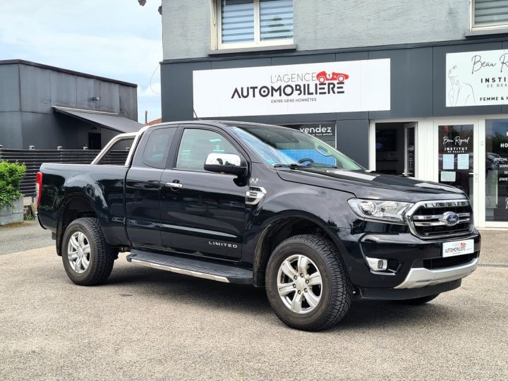 Vehiculo comercial Ford Ranger 4 x 4 2.0 213 CV Super Cabine 4x4 TVA Récupérable 50000 kms Noir - 3