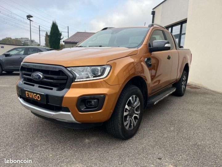 Vehiculo comercial Ford Ranger 4 x 4 SUPER CABINE 2.0 TDCI 215CH WILDTRACK 4X4 BVA Orange - 4