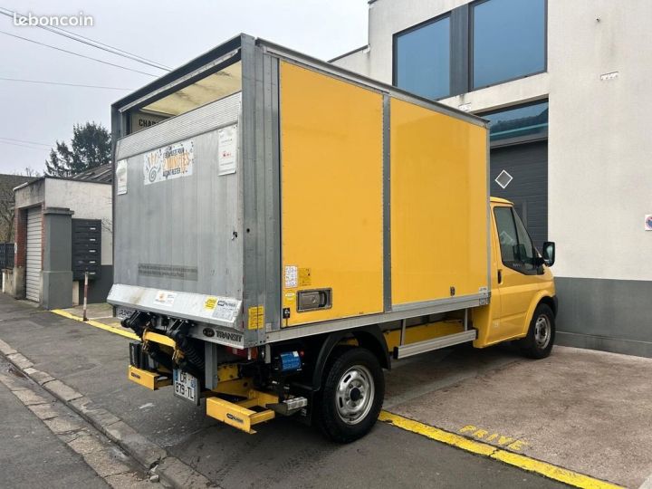 Vehiculo comercial Ford Transit Chasis cabina 2T chassis cabine 350M 2.2 TDCI 125 Garantie 12 mois Hayon électrique Faible kilométrage 1ère main Jaune - 3