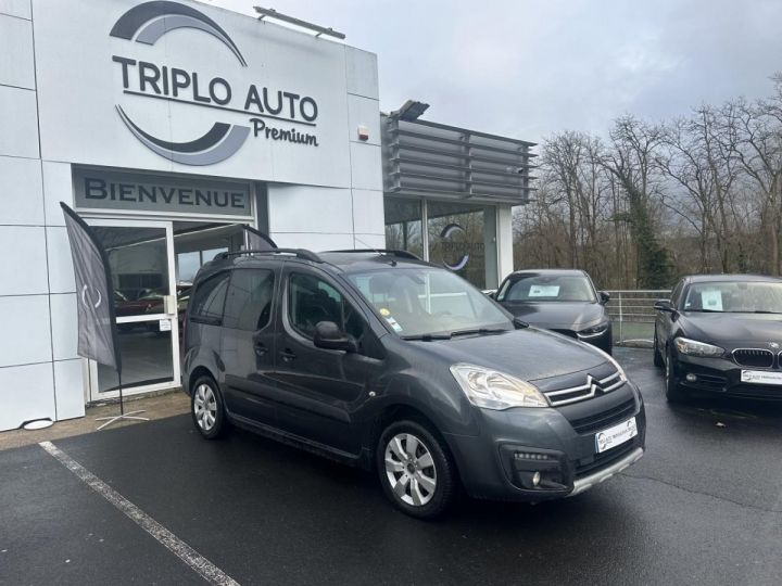 Vehiculo comercial Citroen Berlingo Otro 1.6 BlueHDi - 100  II 2008 COMBI XTR + ATTELAGE + RADAR AR GRIS FONCE - 1