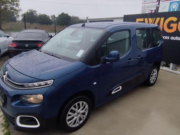 Vehiculo comercial Citroen Berlingo Otro Citroën GENERATION-III COMBI 1.5 BLUEHDI 130 7 PLACES+ATTELAGE M L1 FEEL PACK START-STOP Bleu - 3