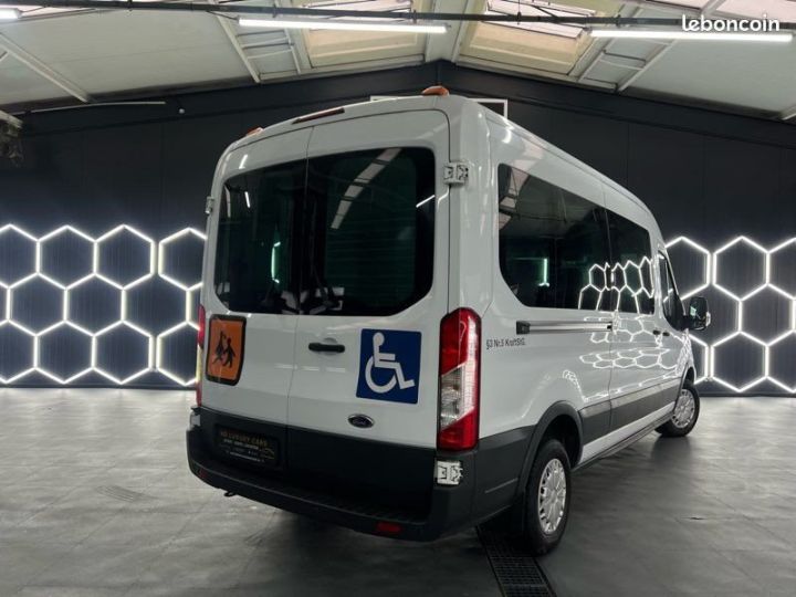 Vehiculo comercial Ford Transit Otro 125ch – 9 places Adapté aux enfants et personnes en situation de handicap Blanc - 4