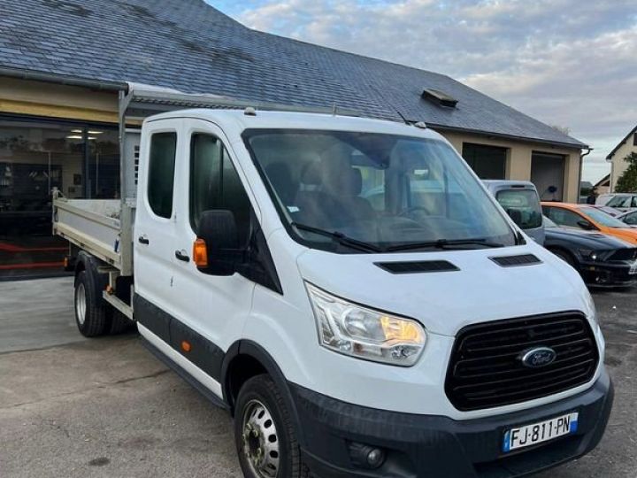 Vehiculo comercial Ford Transit Otro 2T double cabine 2l tdci 170ch Blanc - 2