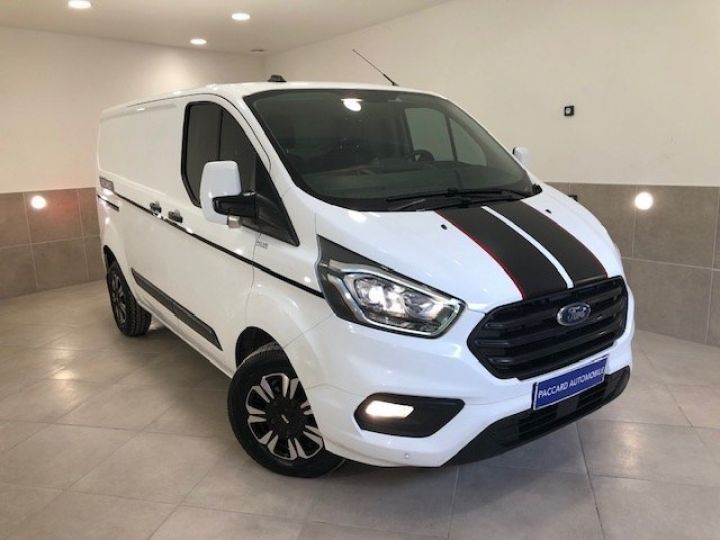 Vehiculo comercial Ford Transit Otro CUSTOM 2,0 ECOBLUE TVA récupérable BLANC - 1