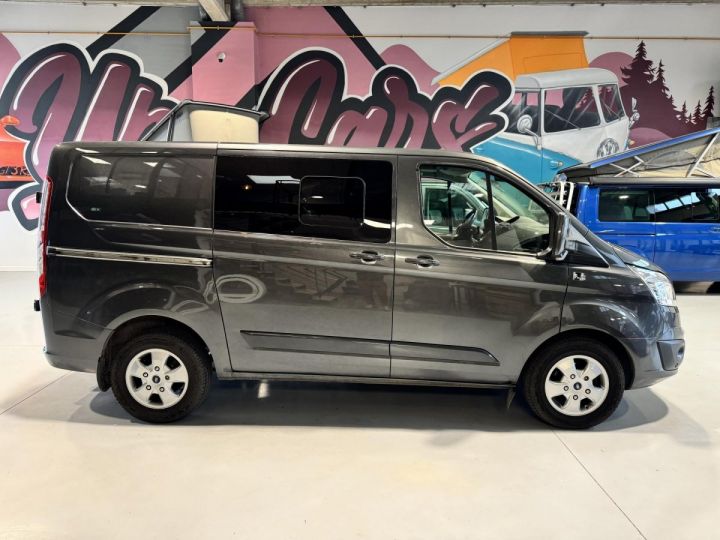 Vehiculo comercial Ford Transit Otro CUSTOM 2.0 TDCi 130 Fourgon Cabine approfondie 290 L1H1 Limited Gris Magnetic - 3