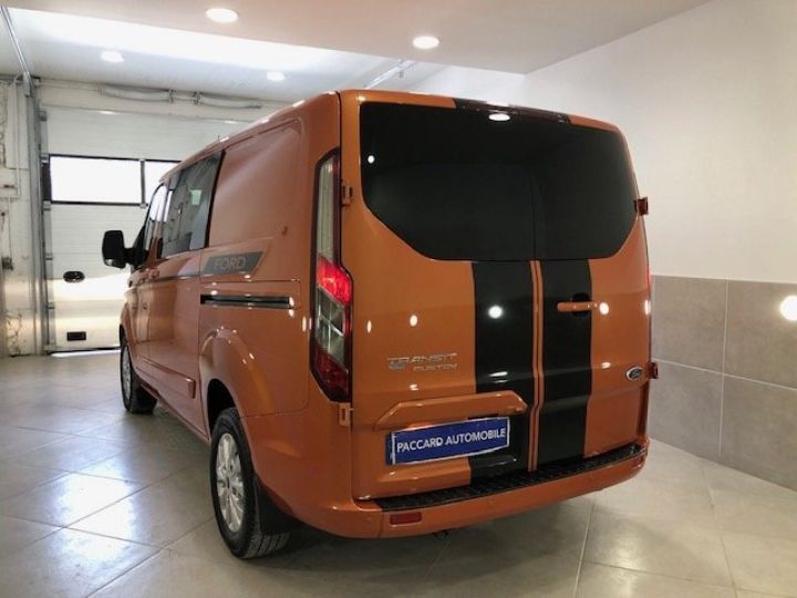 Vehiculo comercial Ford Transit Otro CUSTOM CAB APPRO 5 PLACES L1H1 130cv LIMITED ORANGE - 2