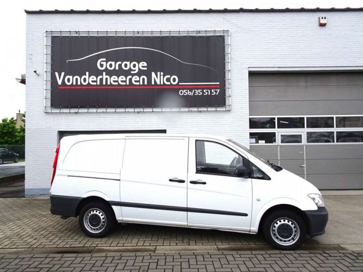 Vehiculo comercial Mercedes Vito Otro 110CDi 2pl. AIRCO,SCHUIFDEUR,SERVO 9.000+BTW Blanc - 1