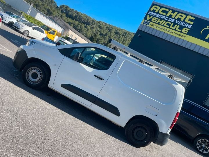 Vehiculo comercial Peugeot Partner Otro 1.5 bluehdi 100 cv 3 places garantie TVA RECUPERABLE Blanc - 3