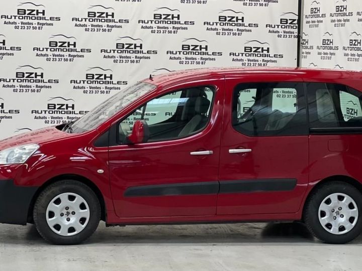 Vehiculo comercial Peugeot Partner Otro 1.6 HDI 90CH * CLIM / REGULATEUR * Rouge - 4