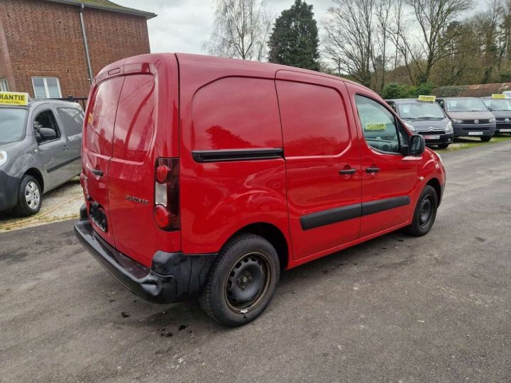 Vehiculo comercial Peugeot Partner Otro 1.6 HDI Utilitaire 3 places Rouge - 4