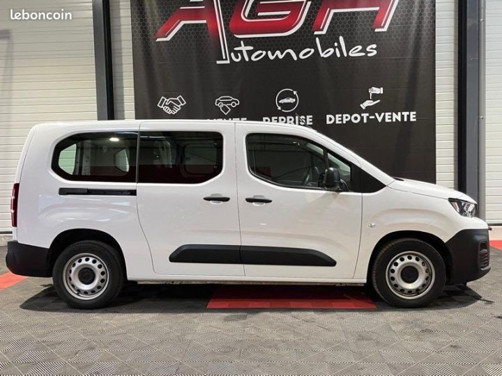 Vehiculo comercial Peugeot Partner Otro cabine approfondie 1.5 blueHDI 100 cv 1ère main Blanc - 3