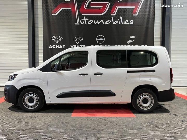 Vehiculo comercial Peugeot Partner Otro cabine approfondie 1.5 blueHDI 100 cv 1ère main Blanc - 7