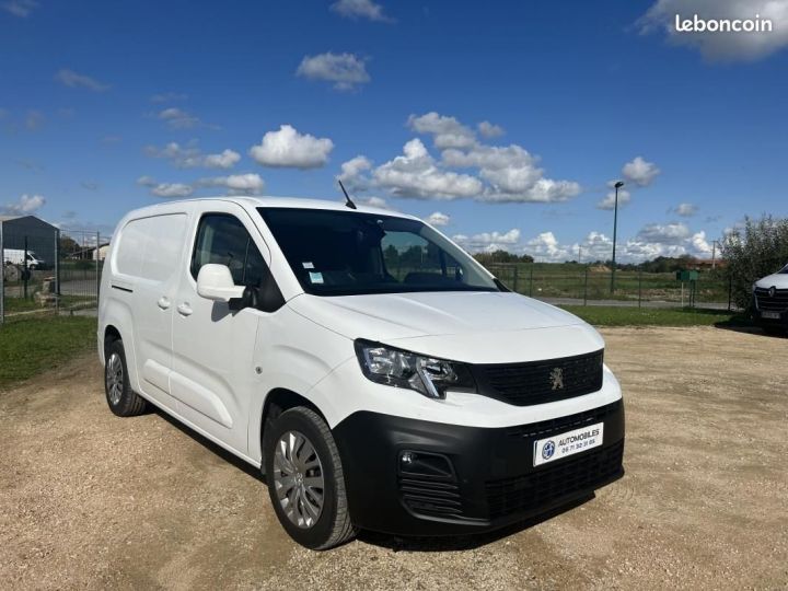 Vehiculo comercial Peugeot Partner Otro FOURGON LONG 950 KG BLUEHDI 130 S&S BVM6 ASPHALT Blanc - 8