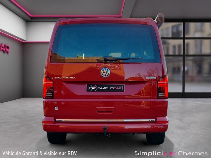 Vehiculo comercial Volkswagen Transporter Otro 6.1 PROCAB CALIFORNIA 2.0 TDI 150ch OCEAN DSG7 FULL OPTIONS VALEUR NEUF 88000!!! Rouge Rouge Cerise - 7