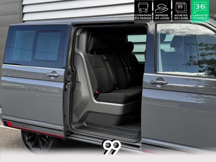 Vehiculo comercial Volkswagen Transporter Otro L1 2.8T 2.0 16V TDI - 150 - BV DSG  T6 SG FOURGON CABINE APPROFONDIE Fourgon ProCab L1 E GRIS FONCE - 28