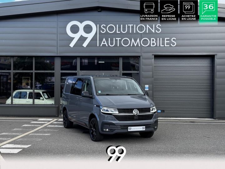 Vehiculo comercial Volkswagen Transporter Otro L1 2.8T 2.0 16V TDI - 150 - BV DSG  T6 SG FOURGON CABINE APPROFONDIE Fourgon ProCab L1 E GRIS FONCE - 2