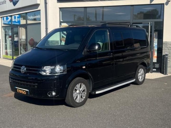 Vehiculo comercial Volkswagen Transporter Otro VU 2.0 TDI 140 ch AMENAGÉ TRANSPORT VIP Noir - 1