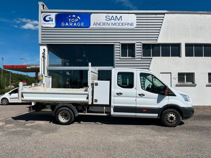 Vehiculo comercial Ford Transit Volquete trasero benne p350 l4 2.0 tdci 170 trend Blanc - 2