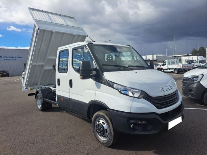 Vehiculo comercial Iveco Daily Volquete trasero 35C16 BENNE 6PL 48000E HT Blanc - 1