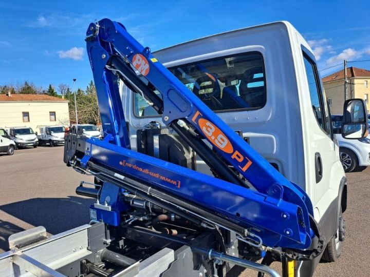 Vehiculo comercial Iveco Daily Volquete trasero 35C18 GRUE BENNE 79000E HT Blanc - 27