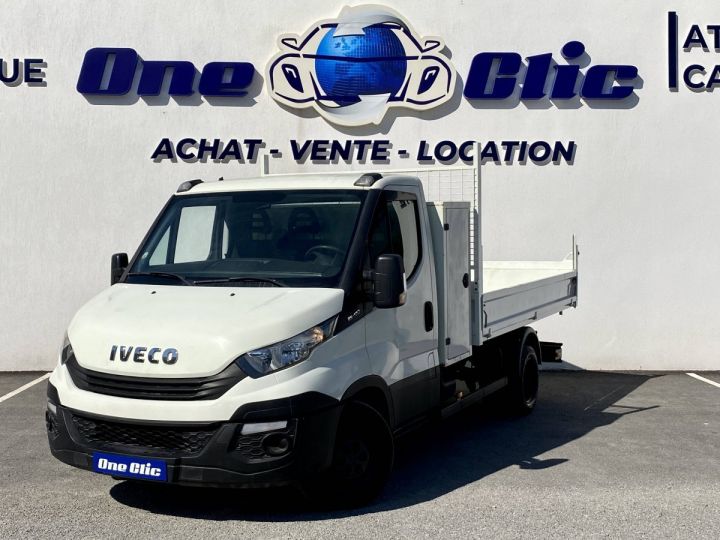 Vehiculo comercial Iveco Daily Volquete trasero BENNE COFFRE 35C12 EMPATTEMENT 3750 LEAF BLANC - 27