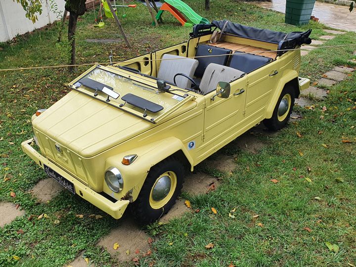 Volkswagen 181 1500 Type H à Réducteurs Jaune Sable - 1