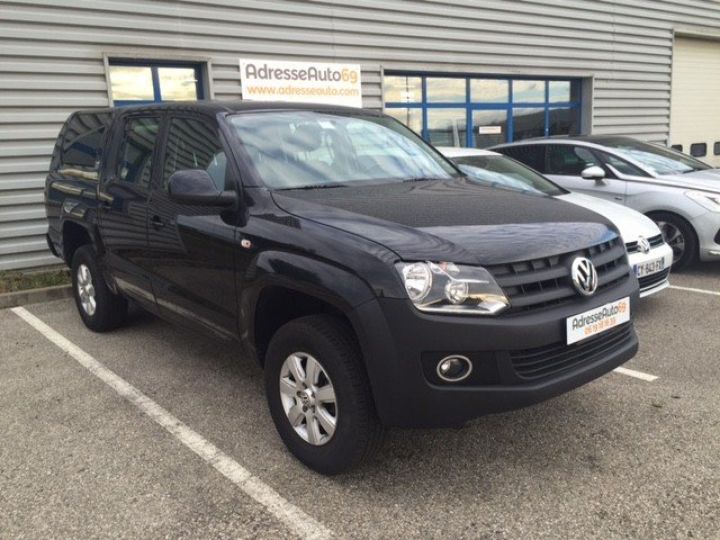 Volkswagen Amarok DOUBLE CABINE BiTDI 163CV 4MOTION TRENDLINE      Diesel NOIR - 1