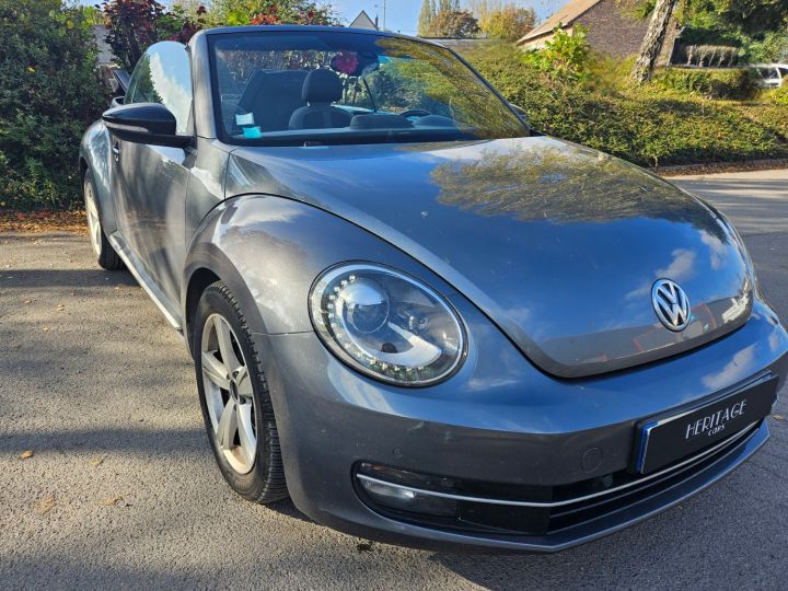 Volkswagen Beetle COCCINELLE II Coccinelle Cabriolet 2.0 TDI 140 Ch (8 CV) 2013 Gris - 2