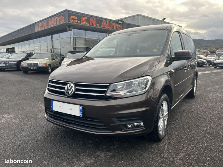 Volkswagen Caddy MAXI 1.4 TSI 130CH CONFORTLINE EURO6D-T Marron - 1